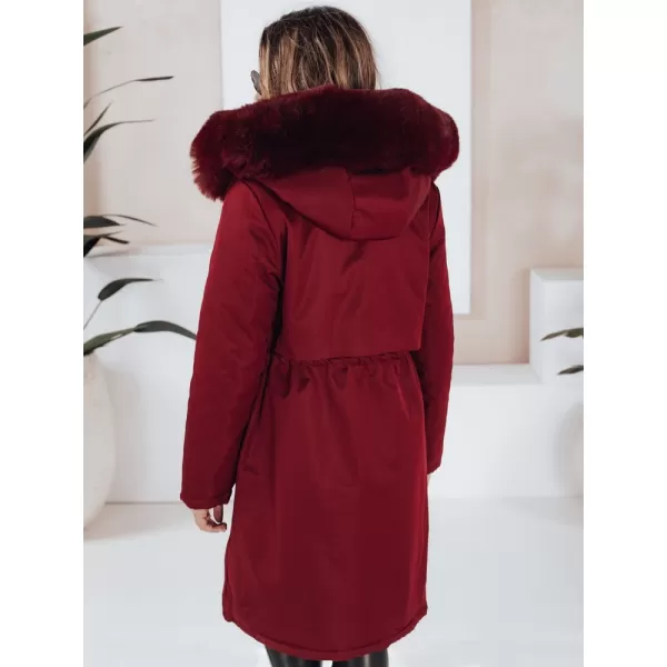  Dámska parka DSTREET TY5114 BORDOVÁ 
