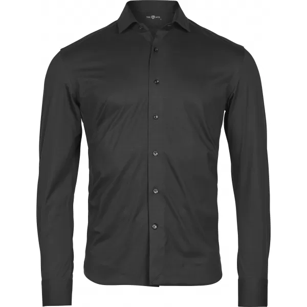  Pánska košeľa TEE JAYS | TJ 4030 BLACK 