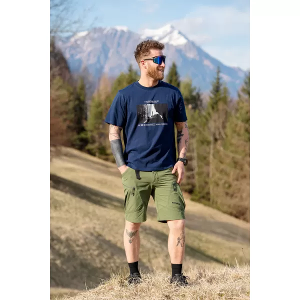  Tričko NORDBLANC ALONE NBSMT8149 MODRÝ 