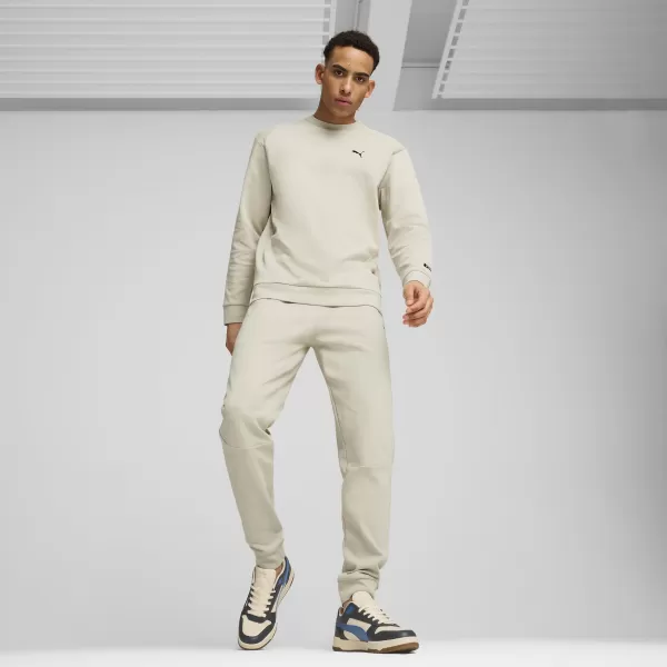  Pánska mikina PUMA RAD/CAL CREW DK 68161868 PÚŠTNY PRACH 
