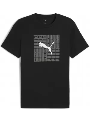 Tričko PUMA GRAPHIC BOX TEE 68803101 PUMA BLACK