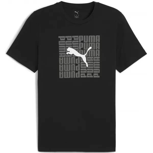  Tričko PUMA GRAPHIC BOX TEE 68803101 PUMA BLACK 