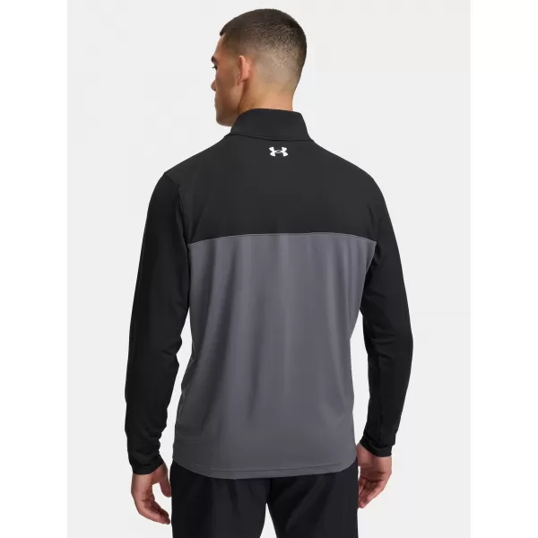  Pánska mikina UNDER ARMOUR UA T2G 1/4 ZIP 1389878-002 ČIERNA 
