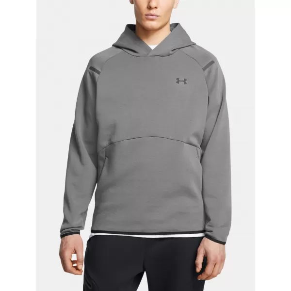  Pánska mikina UNDER ARMOUR UA UNSTOPPABLE FLC HD EU 1389350-025 SIVÁ 
