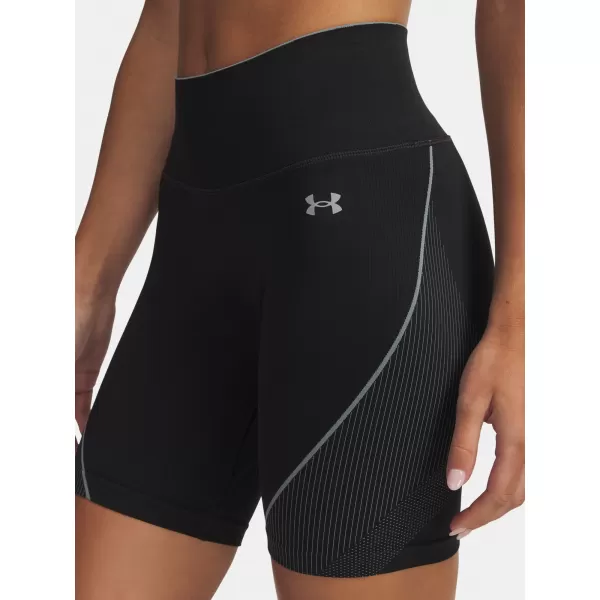  Dámske šortky UNDER ARMOUR UA VANISH SEAMLESS SHORT 6000648-003 ČIERNA 