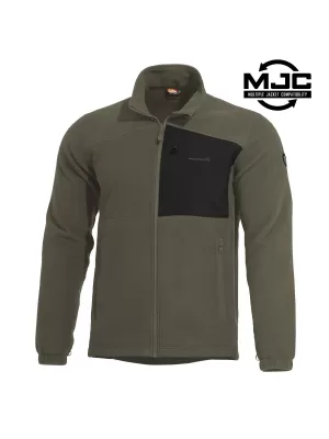 Pánska mikina PENTAGON ATHOS 2.0 MEN΄S FLEECE JACKET K08047 HNEDÁ ŠEDÁ