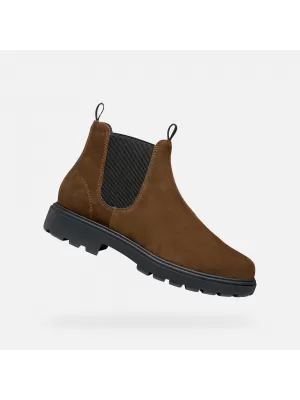 Pánske topánky GEOX SPHERICA EC7 G011183 HNEDÁ