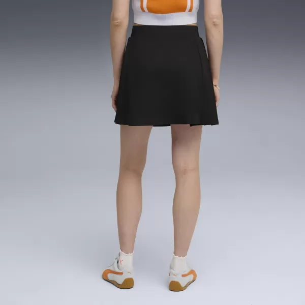  Dámska sukňa PUMA WARDROBE ESS PLEATED SKIRT 63204601 PUMA ČIERNA 