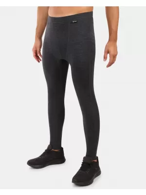 Pánske termo nohavice KILPI MAVORA BOTTOM-M ZM0505KI ČIERNA