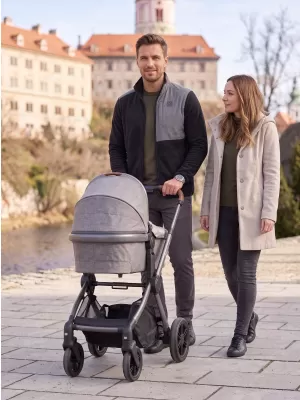 Pánska fleecová mikina ALTISPORT IKEG SIVÁ