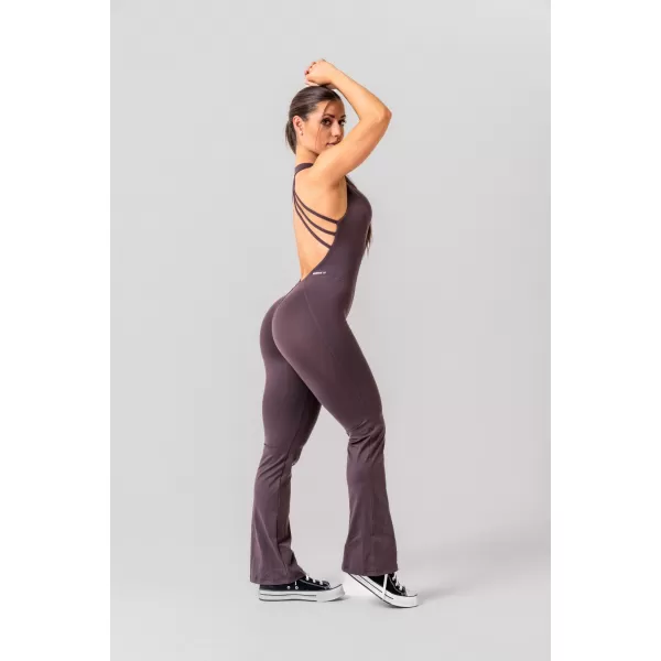  Shaping Flared overal OWN THE GYM 397 BROWN Nebbia 