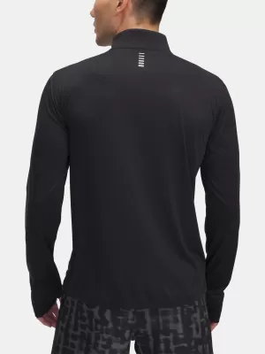 Pánske tričko UNDER ARMOUR UA LAUNCH 1/4 ZIP 6005542-001 ČIERNA