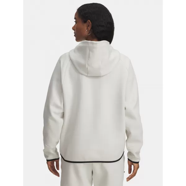 Dámska mikina UNDER ARMOUR UNSTOPPABLE FLEECE FZ 1379842-110 BIELA 