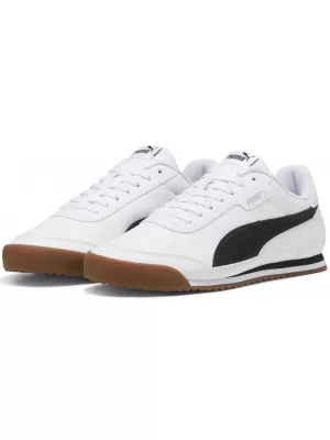 Pánske topánky PUMA TURINO II 39745202 PUMA BIELA/PUMA ČIERNA/ŠEDÁ