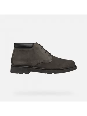 Pánske topánky GEOX SPHERICA EC1 G006529 TMAVOŠEDÁ
