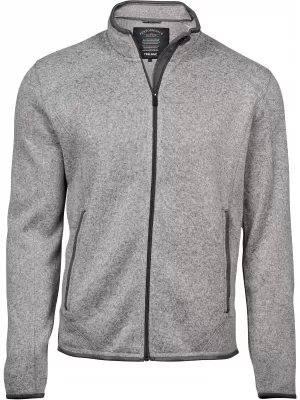 Pánska mikina TEE JAYS | TJ 9615 GREY MELANGE