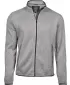 Pánska mikina TEE JAYS | TJ 9615 GREY MELANGE
