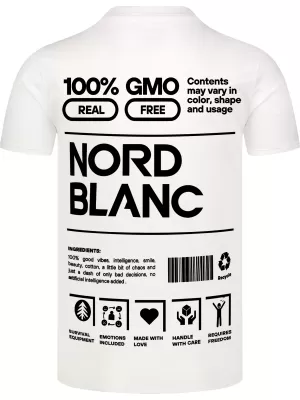 Tričko NORDBLANC CERTAINTY NBSMT8165 BIELY