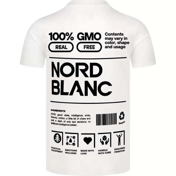  Tričko NORDBLANC CERTAINTY NBSMT8165 BIELY 
