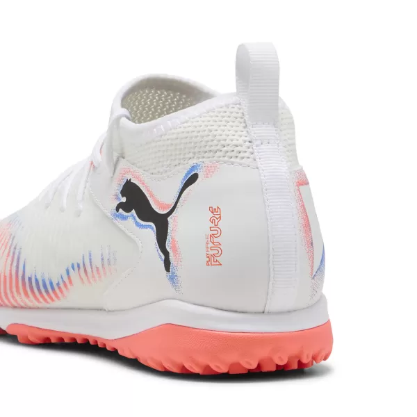  Detská obuv PUMA FUTURE 8 MATCH TT + MID JR 10861601 WHITE/ BIELA/PUMA ČIERNA/ŽIARIACA ČERVENÁ 
