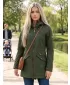 Dámska bunda softshell ALTISPORT GEMEE KHAKI
