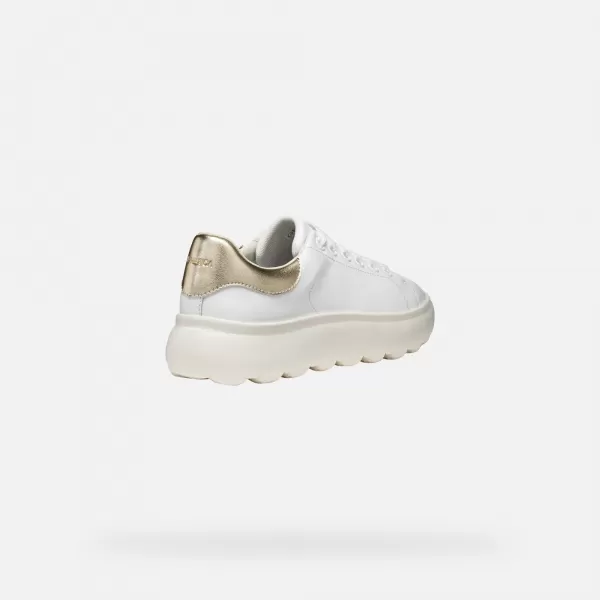  Dámske tenisky GEOX SPHERICA EC4.1 G009314 BIELA 