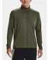 Pánske tričko UNDER ARMOUR UA TECH 2.0 1/2 ZIP 1328495-392 ZELENÁ