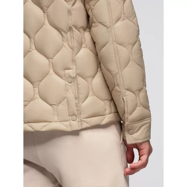  Pánska bunda OMBRE OM-JALP-0215 BÉŽOVÁ 