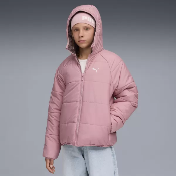  Sako PUMA REVERSIBLE PUFFER JACKET 68840765 VYSTAVENÁ RUŽOVÁ 