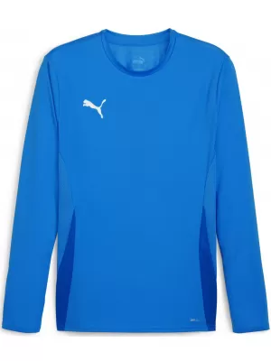 Mužský dres PUMA TEAMGOAL LS JERSEY 70575002 E.BLU.LEMON/BIELY/TÍM ROYAL