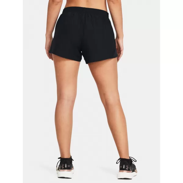  Dámske šortky UNDER ARMOUR UA FLY BY 3'' SHORTS 1382438-001 ČIERNA 