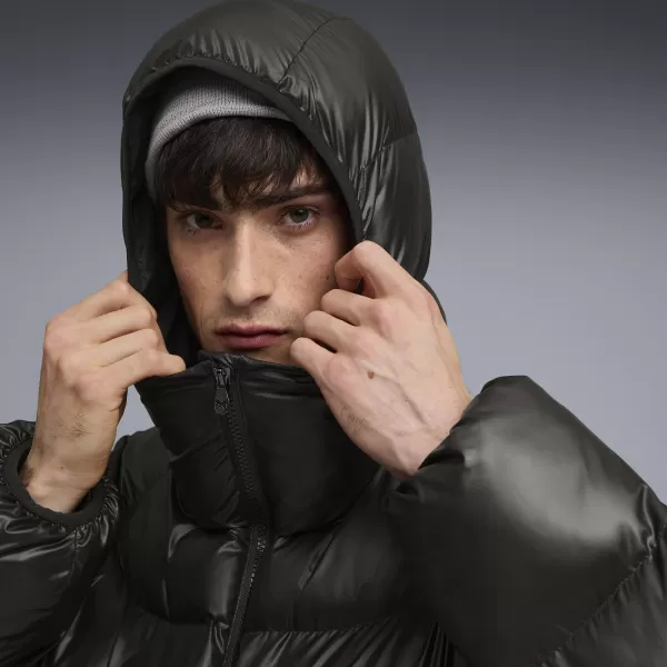  Pánska bunda PUMA TECH-X PUFFER JACKET 63216201 PUMA ČIERNA 