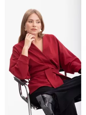 Dámska blúzka BEWEAR B297 GAŠTANOVÉ
