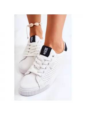 Dámske tenisky BIG STAR HH274071 BIELA/ČIERNA Big Star Shoes