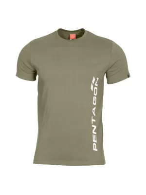 tričko PENTAGON VERTICAL K09012 OLIVOVO ZELENÁ