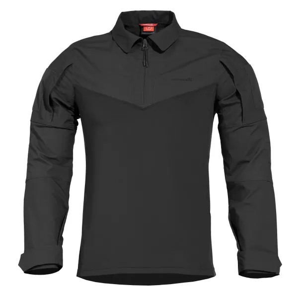  Pánske tričko s dlhým rukávom PENTAGON RANGER SHIRT K02013 ČIERNA 