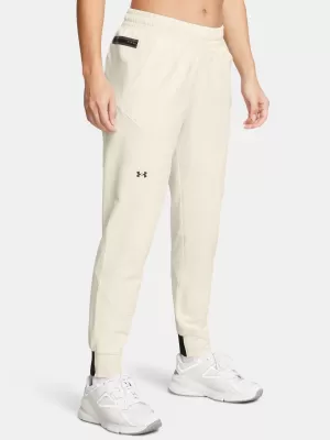 Dámske tepláky UNDER ARMOUR UA UNSTOPPABLE JOGGER 1376926-110 BIELA