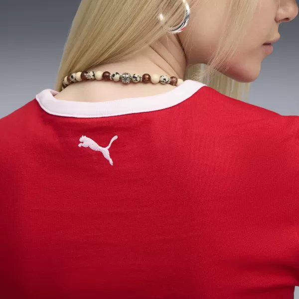  Dámske tričko PUMA FUTURE NAVŽDY ČERVENÁ 