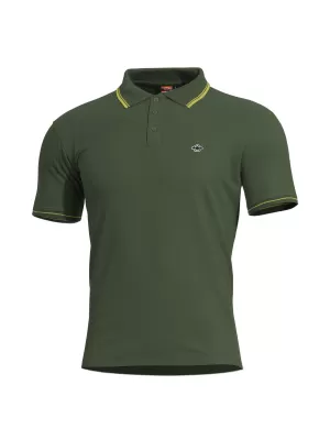 tričko PENTAGON ANIKETOS POLO K09011 SKOKAN ZELENÝ