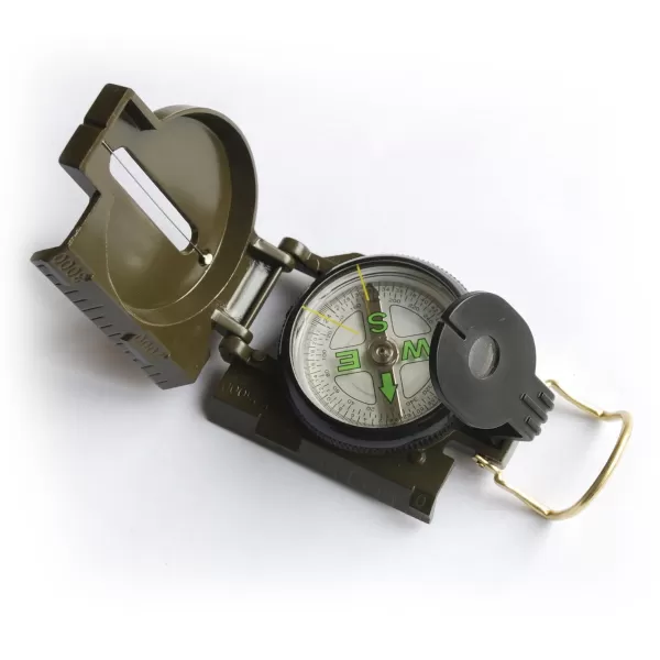  Kompas PENTAGON VENTURER COMPASS D19028 OLIVOVO ZELENÁ 