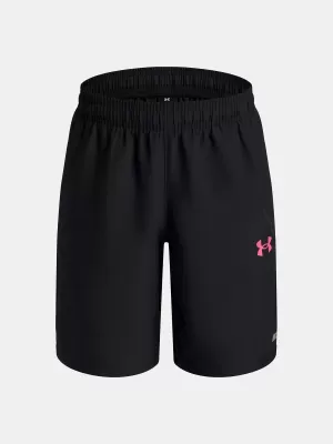 Chlapčenské šortky UNDER ARMOUR UA TECH UTILITY WOVEN SHORTS 6005143-001 ČIERNA