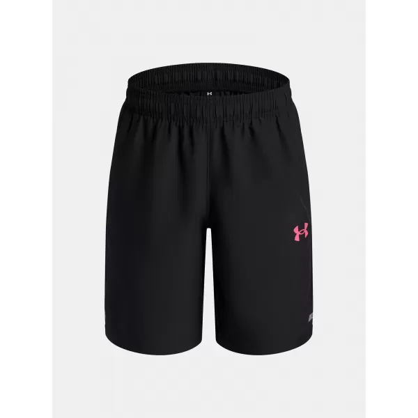  Chlapčenské šortky UNDER ARMOUR UA TECH UTILITY WOVEN SHORTS 6005143-001 ČIERNA 
