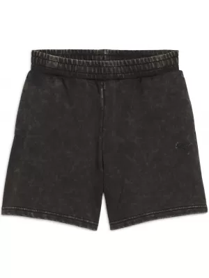 Dámske šortky PUMA ESS ELEVATED WASH HIGH-WAIST SHORTS 5" TR 68810501 PUMA ČIERNA