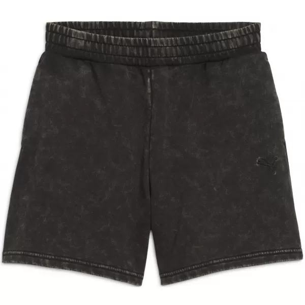  Dámske šortky PUMA ESS ELEVATED WASH HIGH-WAIST SHORTS 5" TR 68810501 PUMA ČIERNA 