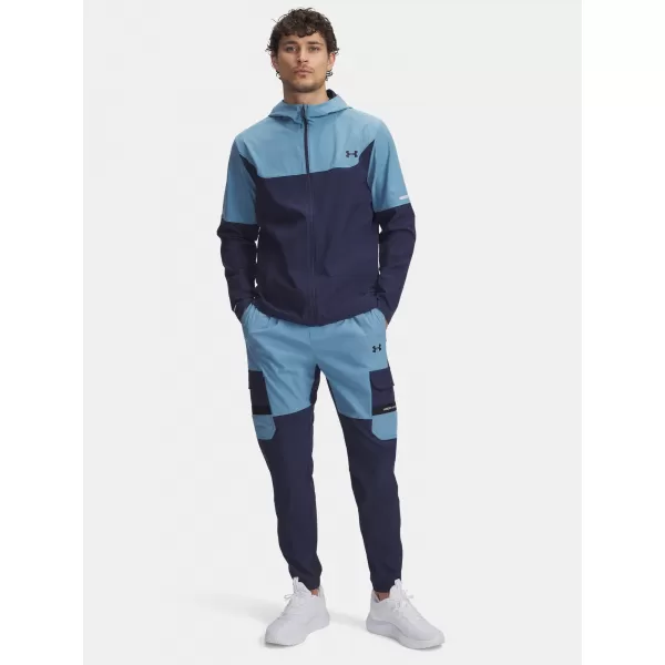  Pánske športové nohavice UNDER ARMOUR UA TECH UTILITY WOVEN PANT 6004966-403 MODRÁ 