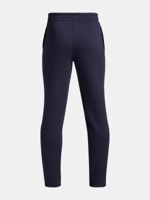 Chlapčenské tepláky UNDER ARMOUR UA RIVAL FLC CBLCK GRPHC JGR 6004995-403 MODRÁ