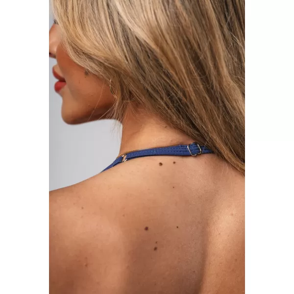  Bezšvová vyťahovacia športová podprsenka FLOW SEAMLESS 495 BLUE Nebbia 