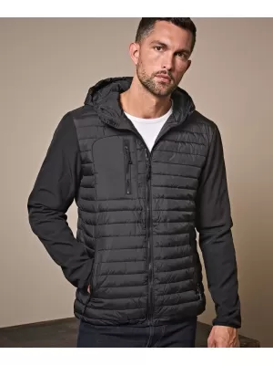 Pánska bunda TEE JAYS | TJ 9628 BLACK/BLACK