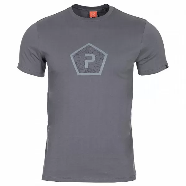  tričko PENTAGON SHAPE K09012 VLK/SIVÁ 