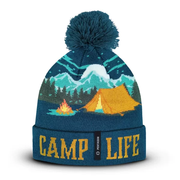  Čiapka PENTAGON SANCTUARY CAMP KNIT BEANIE K13060 VIACFAREBNÝ 